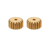 Compatible avec Wltoys K969 K979 K989 K999 P929 P939 1/28 RC Car Pièces De Rechange Accessoires 2 Pièces Engrenage De Moteur en Métal K989-2033 RC Pièces