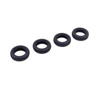 Compatible avec WLtoys K979 K989 RC pour Voiture Rallye Télécommande Voiture Mise À Niveau Accessoires 4 Pièces/Ensemble Pneus Résistants À l'usure Pneu Caoutchouc RC