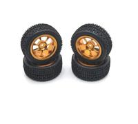 Compatible avec WLtoys pour WPL pour MN LC pour JJRC pour Henglong 1/18 1/16 1/14 1/12 RC Pièces De Mise À Niveau De Voiture Moyeu De Roue en Métal Pneus RC Pièces