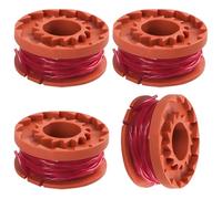 Compatible avec WORX 20V Grass Trimmers WG180 /WG163/ WG175，Bobine pour coupe Capuchons de bobine，Ø 1,65 mm 3 mètres (RZ-DCS-WO-4)
