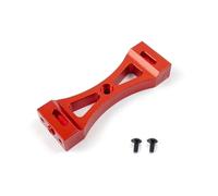Compatible avec WPL B1 B14 B16 B24 C14 C24 B36 pour MN D90 D91 pour MN99s RC Pièces De Mise À Niveau De Voiture Supports De Montage De Cadre De pour Traverse en Métal Pièces détachées RC(Red)