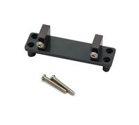 Compatible avec WPL B14 B16 B24 B36 pour Les Pièces De Mise À Niveau De Voiture RC Ural 1/16, Kit De Base De Support De Montage De Servo Supérieur D'essieu en Métal RC Pièces