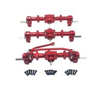Compatible avec WPL B16 B36 1/16 Rc Voiture Camion pour Buggy Métal Avant Milieu Arrière Portail Pont Essieu Différentiel Assemblage Pièces De Mise À Niveau RC Essieu Avant Arrière