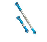 Compatible avec WPL C14 B1 B14 B16 B24 B26 1/16 RC Car Crawler Part Direction Tie Rod Set 2pcs Métal Direction Linkage Servo Link Pull Bielle RC Voitures