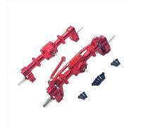 Compatible avec WPL C14 C24 C34 B14 B24 Kit D'assemblage De Différentiel D'essieu Avant Et Arrière en Métal pour Pièces Mise À Niveau Voiture Radiocommandée PièCes