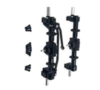 Compatible avec WPL C14 C24 C34 B14 B24 Kit D'assemblage De Différentiel D'essieu Avant Et Arrière en Métal pour Pièces Mise À Niveau Voiture Radiocommandée PièCes