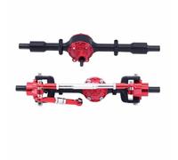 Compatible avec WPL C14 C24 C34 C44 B14 B24 1/16 Pièces De Mise À Niveau pour Camion 4x4 RC, Accessoires, Boîte De Vitesses en Métal pour Essieu Avant Et Arrière Essieu Avant Arrière RC
