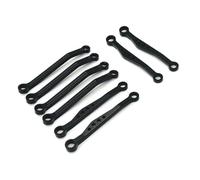 Compatible avec WPL C64 C64-1 Pièces Et Accessoires De Mise À Niveau pour Voiture Télécommandée 1/16, Métal pour Châssis, Ensemble De Tiges De Traction Bielle RC Voitures