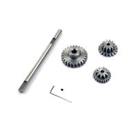 Compatible avec WPL D12 1/10 Accessoires pour Voitures Télécommandées 1 Jeu D'engrenages De Transmission en Métal Boîte Vitesses Acier pour Axe D D'Amortisseur Rc