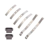Compatible avec WPL D12 B14 B24 B16 B36 Pièces De Mise À Niveau De Voiture De Camion RC Accessoires 2 Paires D'amortisseurs en Acier pour Suspension À Ressorts À Lames RC Pièces