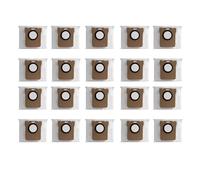 Compatible avec X20 Plus Max X10+L10 Ultra L20 L30 Mika M30S M40 Kit de remplacement for aspirateur robot domestique, sac à poussière, vadrouille(20 pcs Dust Bag)