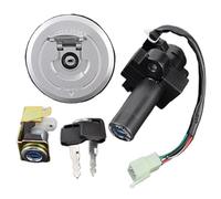 Compatible Avec X4 Pour CB1300 1997 1998 1999 2000 Capuchon Commutateur D'allumage Moto Pour Verrouillage Siège Avec Kit Clé Réparations Remplacements Accessoires Clé contacteur d'allumage