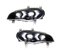 Compatible Avec X5 Pour E70 2007 2008 2009 2010 2011 2012 2013 Phares Projecteur Ensemble Phare Indicateurs De Direction Dynamiques Feux avants auto