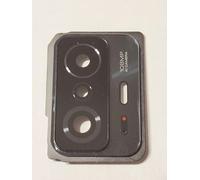 Compatible avec Xiaomi 11T Pro verre arrière vitre coque objectif + cadre anneau arrière caméra BACK caméra noir