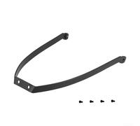 Compatible avec Xiaomi 4 Pro Scooter électrique Support de garde-boue arrière Matériau ABS solide pour kit de montage Fender Noir