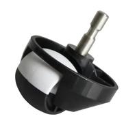 Compatible avec Xiaomi, compatible avec les accessoires for robots aspirateurs iRobot : roue de guidage universelle, roue avant universelle(Black)