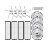 Compatible avec XiaoMi Dreame Bot W10 Robot aspirateur et vadrouille autonettoyant Brosse principale/latérale Filtre HEPA Tampon de vadrouille Boîte à poussière Pièces d'aspirateur(MULTI)