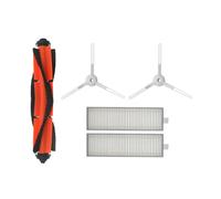 Compatible avec Xiaomi G1,Mi Robot Vacuum-Mop Essential,Accessoires for aspirateur Robot Filtre Hepa Brosse latérale Principale Chiffons de vadrouille Pièces de Rechange (Color : 5pcs)