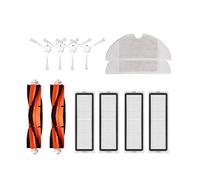 Compatible avec Xiaomi Mi 1C STYTJ01ZHM Mijia filtre Hepa brosse principale vadrouille chiffon brosse latérale aspirateur accessoires de remplacement (Color : 12 pcs)
