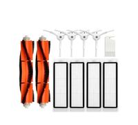 Compatible Avec Xiaomi Mi Robot 1/1S SDJQR01RR SDJQR02RR SDJQR03RR Roboeock E3, S4, S4 Max, S5, Accessoires for Aspirateur(Red)