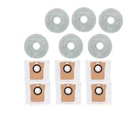 Compatible Avec Xiaomi, Mijia M30S D103CN M40 X10+ X20+ X20 Max S20+ Pièces De Rechange Accessoires Consommables Chiffon De Nettoyage Sac À Poussière(Plum)