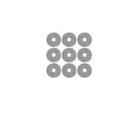 Compatible avec XIAOMI Mijia Omni 1S B101CN B116 X10 + X20 + S10 + Dreame L10s Ultra / S10 Pro, Brosse latérale Principale, Filtre Hepa, pièces de Sac à poussière(9PCS)