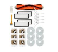 Compatible avec Xiaomi Mijia Omni B101CN/1S/B116, compatible avec Dreame L10S Ultra/L10S Pro, brosse latérale principale, filtre Hepa, sac à poussière, réservoir d'eau. (Color : As shown-s)