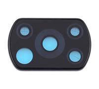 Compatible avec Xiaomi Poco X3 NFC/Poco X3 M2007J20CG M2007J20CT vitre arrière vitre coque objectif + cadre anneau arrière caméra BACK camera