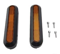 Compatible avec Xiaomi pour scooter électrique Elite Kit de décoration comprenant deux réflecteurs jaunes fabriqués à partir de matériau ABS robuste pour une meilleure visibilité et style en cas de
