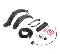 Compatible avec Xiaomi pour scooter M365 1S Pro en PVC renforcé avec support de montage pour feu arrière et kit de protection pour tableau de bord (noir)