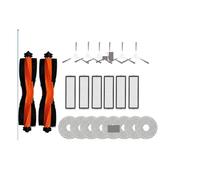 Compatible avec Xiaomi Robot Aspirateur S10 Plus /S10+/ S20+ PLUS /S20+/B108GL / B105 / B113CN Pièces Accessoires Filtre, Brosse Latérale Principale (Lot de 21)