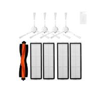 Compatible avec Xiaomi Robot Vacuum X10 Robot Vacuum Cleaner Pièces de Rechange Brosse latérale Principale Filtre Hepa Chiffon de vadrouille Sac à poussière Accessoires(X10243312)