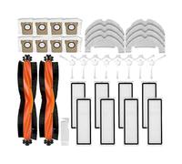 Compatible avec Xiaomi X10 Les pièces de Rechange for aspirateur Robot, Accessoires, Brosse latérale Principale, Filtre Hepa, Sac à poussière en Tissu. (Color : Set P)