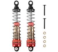 Compatible avec XLF X-03 X-04 1/10 Camion Télécommandé, Pièces De Mise À Niveau, Accessoires, 2 Amortisseurs Métalliques Pièces Voiture RC