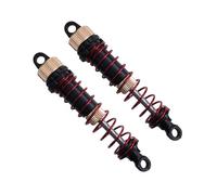 Compatible avec XLF X03 X-04 1/10 RC Voiture pour Camion sans Balais Pièces De Rechange Mise À Niveau Accessoires De Remplacement 2 Pièces Amortisseurs RC Voiture Amortisseurs