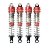 Compatible avec XLF X03 X04 X03A X04A pour Max 4 Pièces Amortisseur en Métal 1/10 RC Voiture sans Balais pour Pièces De Mise À Niveau De Camion Monstre RC Voiture Amortisseurs
