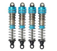 Compatible avec XLF X03 X04 X03A X04A pour Max 4 Pièces Amortisseur en Métal 1/10 RC Voiture sans Balais pour Pièces De Mise À Niveau De Camion Monstre RC Voiture Amortisseurs