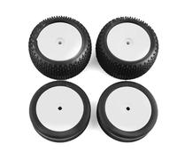 Compatible avec XRAY XB2 pour Serpent SRX2 SRX4 pour Traxxas pour Bandit pour Tekno EB410 1/10 RC Off-Road pour Buggy Car Part Pneu Roue RC Pièces