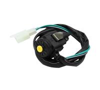 Compatible Avec Yamaha 2,6Cm×2,4Cm×5,5Cm Interrupteur De Démarrage Et D'arrêt Pour Moto Bouton De Klaxon Normalement Ouvert Convertisseur Électrique VTT UTV Etc Démarrage Moto Interrupteur