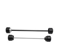 Compatible avec Yamaha pour MT-09 2024-2025 Moto Avant Arrière Fourche Protection D'essieu Curseurs Roue Axe Fourche Anti-Collision Accessoires Sliders Avant Arrière(Front Rear)