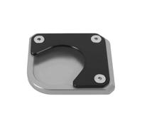 Compatible Avec Yamaha Pour Serow250 2019-2020 Pour Tenere700 2020-2022 Plaque D'extension De Béquille Moto Coussin D'agrandissement Latérale Pied Extension Béquille Latérale(Gray)