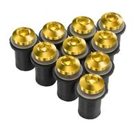 Compatible Avec Yamaha Pour XJ6 Pour FJR1300 Pour XT600 10 Pices Kit De Boulons Et Écrous Pour Pare-brise De Moto Boulons Corps écrous moto