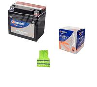 Compatible avec Yamaha TW/TW R-S 125 année 2004 al 2004 Batterie YTZ7S-BS Batteries TECNIUM BTZ7S-BS Batteries 6 AMPÈRES 12VOLT PRÊT ET CHARGÉ 113X70X105MM