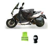 Compatible avec Yamaha X-Max 400 par an 2015 15 Couvre-Jambes R167-X TERMOSCUDO Tucano Urbano Couverture Thermique IMPERMÉABLE Interne en Fourrure ECO SPÉCIFIQUE pour Scooter