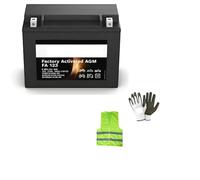 Compatible avec Yamaha XV Virago 1100 ANNÉE 1989 al 1997 Batterie FA123 YTX24HL-BS DÉJÀ EXPÉDIÉE Chargeur Batterie Gel-SLA 21 AMPÈRES 12 Volts CCA 330A 205X87X162MM