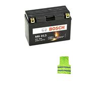 Compatible avec Yamaha YFM R Raptor 700 d'année 2006 à 2022 Batterie Bosch YT9B-BS M60130 8 Ah ampères 12 V prêtes à l'emploi déjà chargée pour moto scooter 150 x 70 x 105 mm