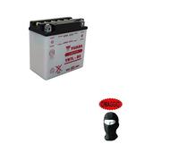COMPATIBLE AVEC YAMAHA YP Majesty DD 125 de 2001 à 2009 BATTERIE PRÊT À UTILISATION YUASA YB7L-B2 BATTERIE 8 AMP 12 V POUR MOTO SCOOTER 232X86X141MM