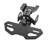 Compatible avec Yamaha YZF R7 FZ07 MT-07 2014-2023 Éliminateur de Fender arrière de moto Support de plaque de licence de moto avec lumière LED, support de plaque en métal pour queue de vélo,