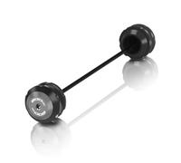 Compatible avec Z900SE Z 900SE 2023-2024 Moto Roue Avant Arrière Essieu Fourche Coulisseau Anti-Chute Coussin Protecteur Anti-Choc(Gray Front)