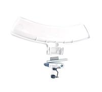 Compatible avec ZANUSSI, Compatible avec Electrolux, poignée sèche-linge | Ensemble de remplacement avec numéro de pièce 4055237731 for loquet de porte de sèche-linge